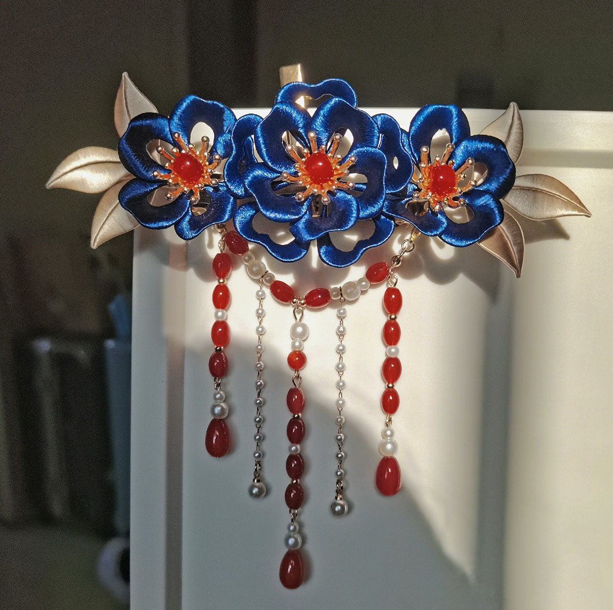 Flower Bespoke Hairpin - Silk Hairpin(Chanhua)