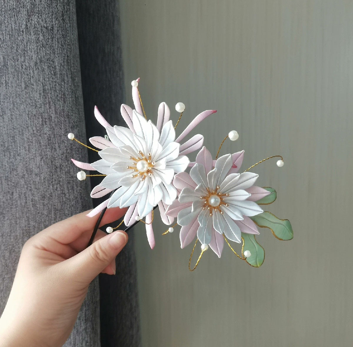 Epiphyllum Bespoke Hairpin - Silk Hairpin(Chanhua)