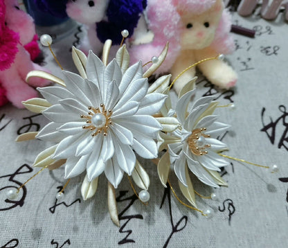 Epiphyllum Bespoke Hairpin - Silk Hairpin(Chanhua)