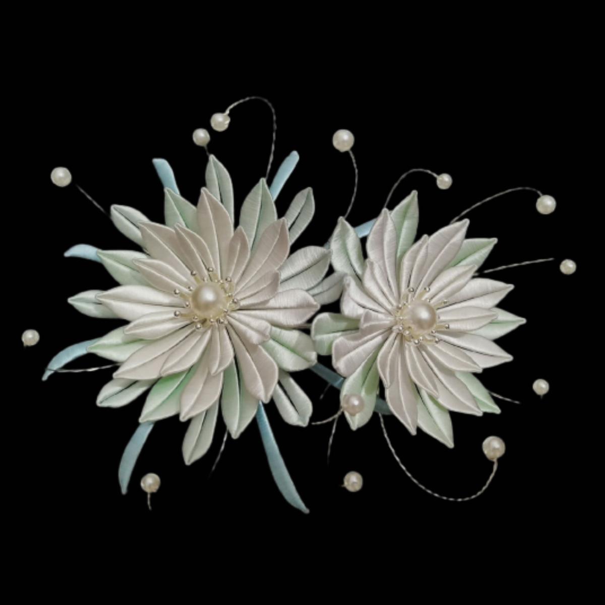 Epiphyllum Bespoke Hairpin - Silk Hairpin(Chanhua)