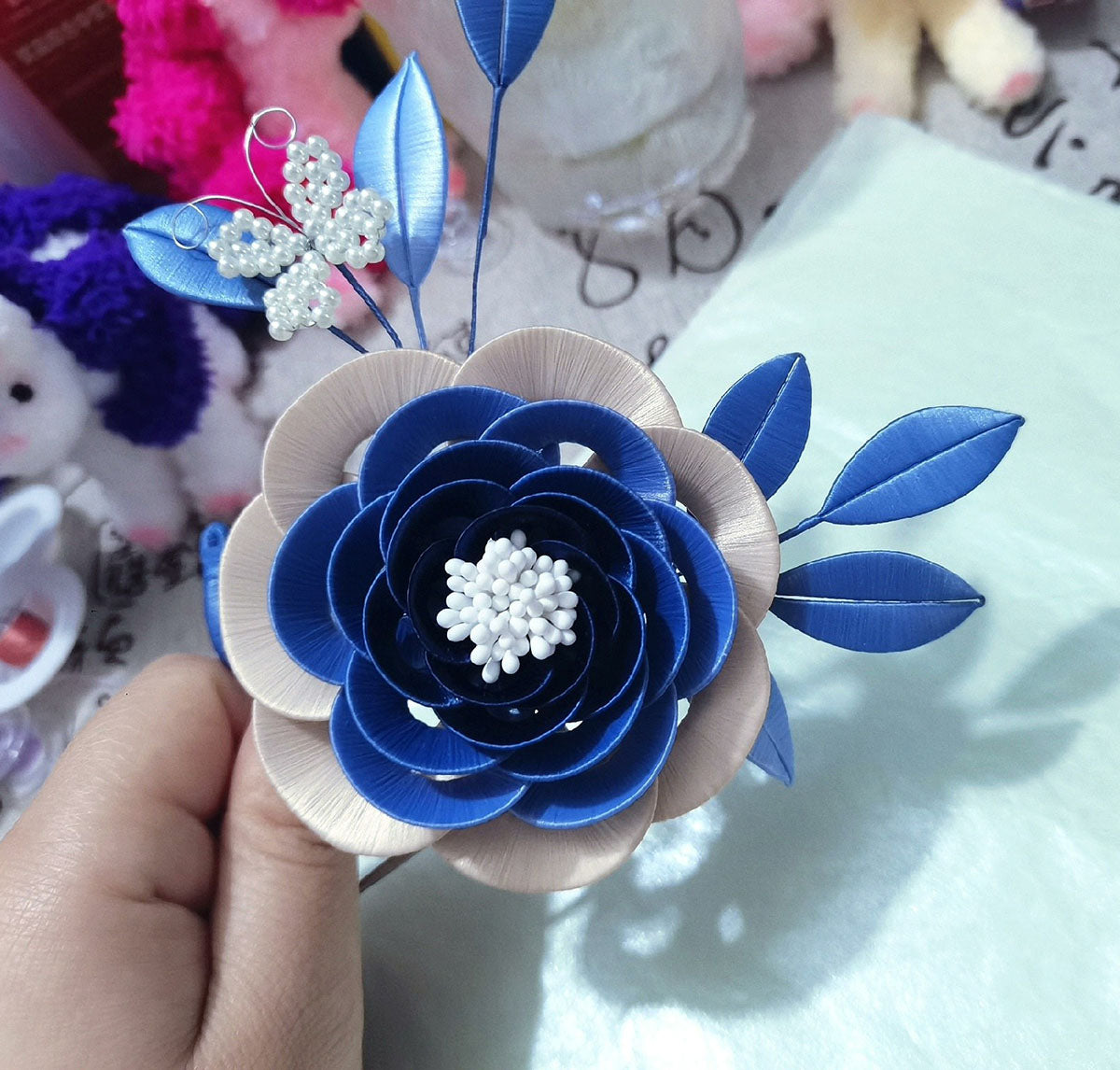 Camellia Bespoke Brooch - Silk Brooch(Chanhua)