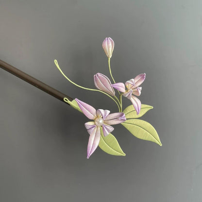 Orchid Handmade Hairpin - Silk Hairpin(Chanhua)