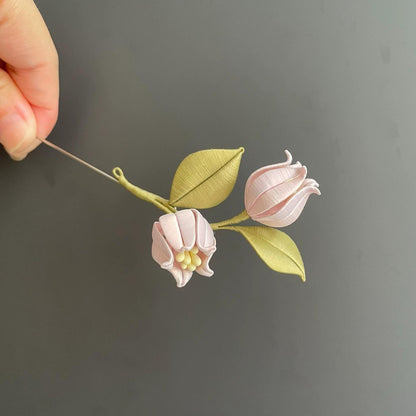 Lily Of The Valley Handmade Brooch - Silk Brooch(Chanhua)