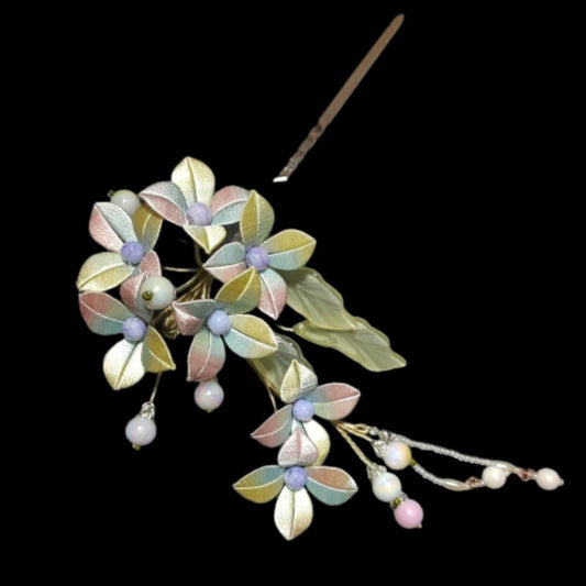 Flower Bespoke Hairpin - Silk Hairpin(Chanhua)