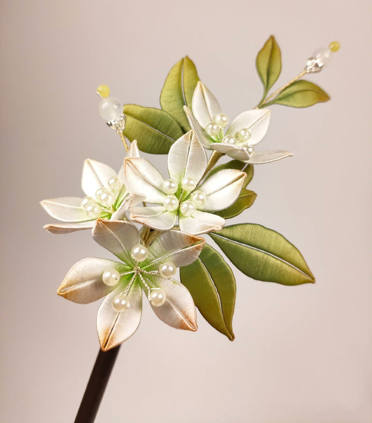 Pear Blossom Bespoke Hairpin - Silk Hairpin(Chanhua)