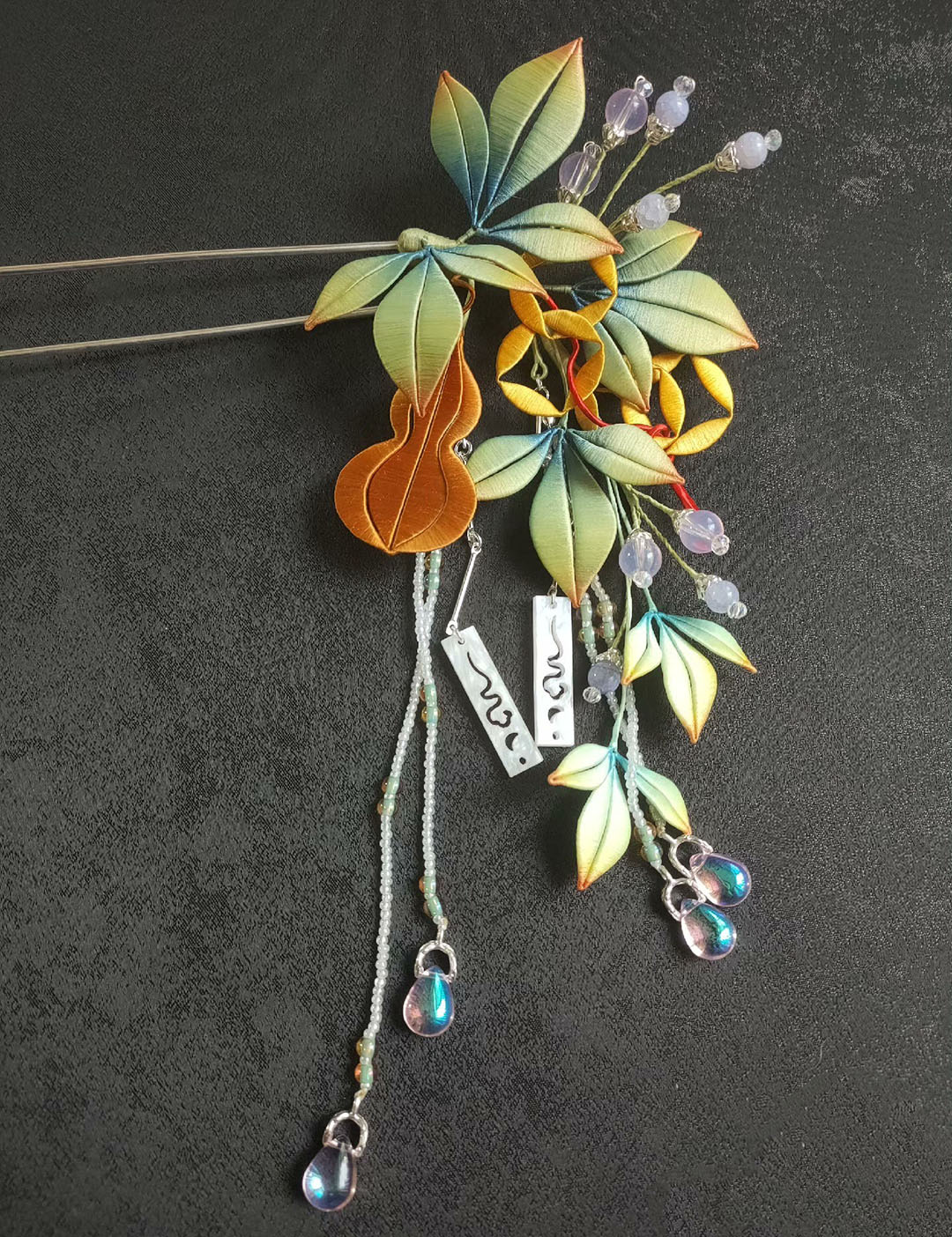 Gourd Bespoke Hairpin - Silk Hairpin(Chanhua)