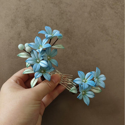 Flower Bespoke Hairpin - Silk Hairpin(Chanhua)