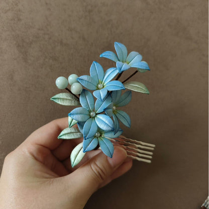 Flower Bespoke Hairpin - Silk Hairpin(Chanhua)