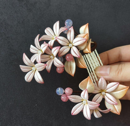 Flower Bespoke Hairpin - Silk Hairpin(Chanhua)