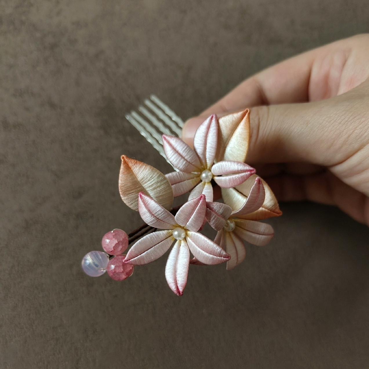 Flower Bespoke Hairpin - Silk Hairpin(Chanhua)