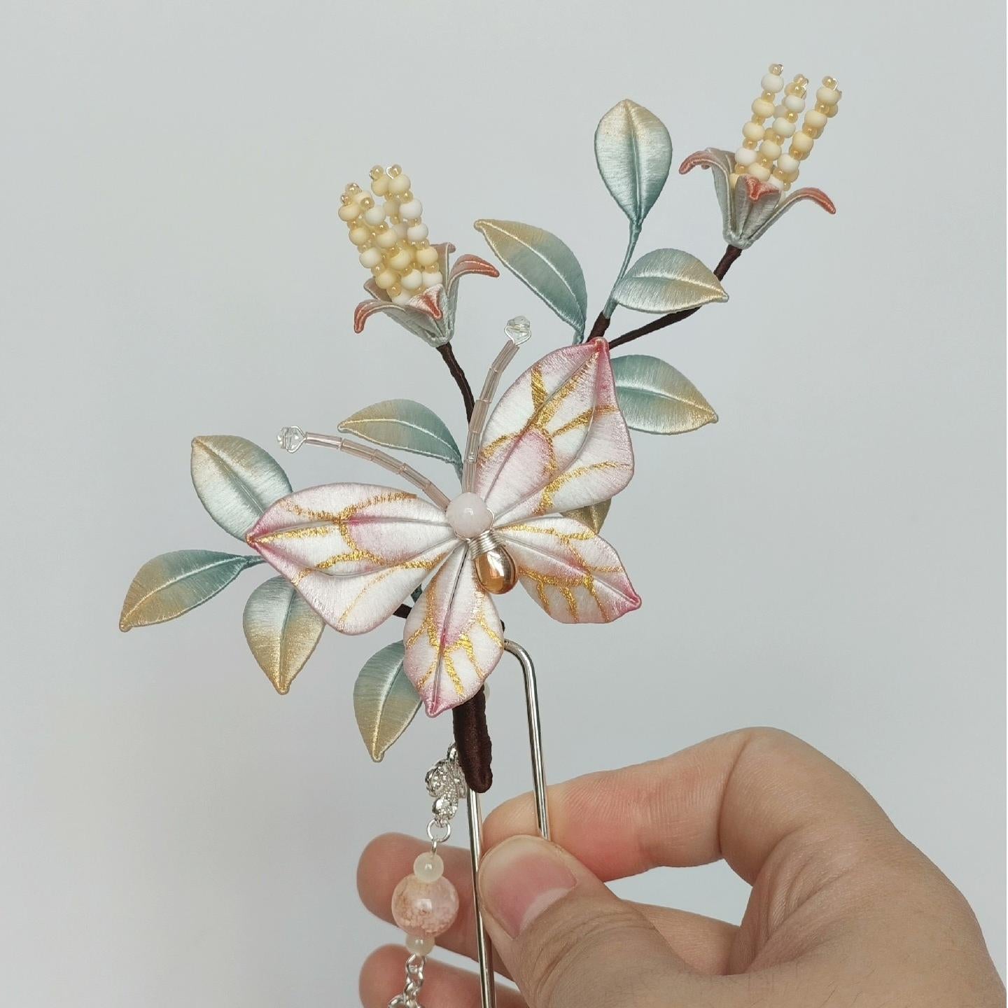 Butterfly Bespoke Hairpin - Silk Hairpin(Chanhua)