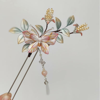 Butterfly Bespoke Hairpin - Silk Hairpin(Chanhua)