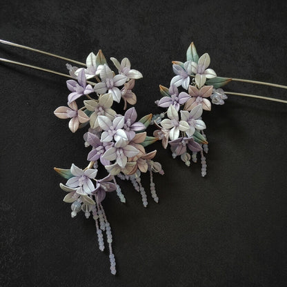 Flower Bespoke Hairpin - Silk Hairpin(Chanhua)