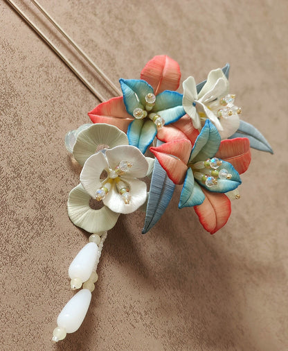 Flower Bespoke Hairpin - Silk Hairpin(Chanhua)