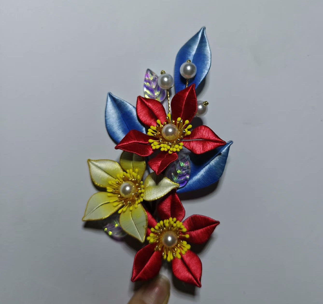 Flower Bespoke Hairpin - Silk Hairpin(Chanhua)