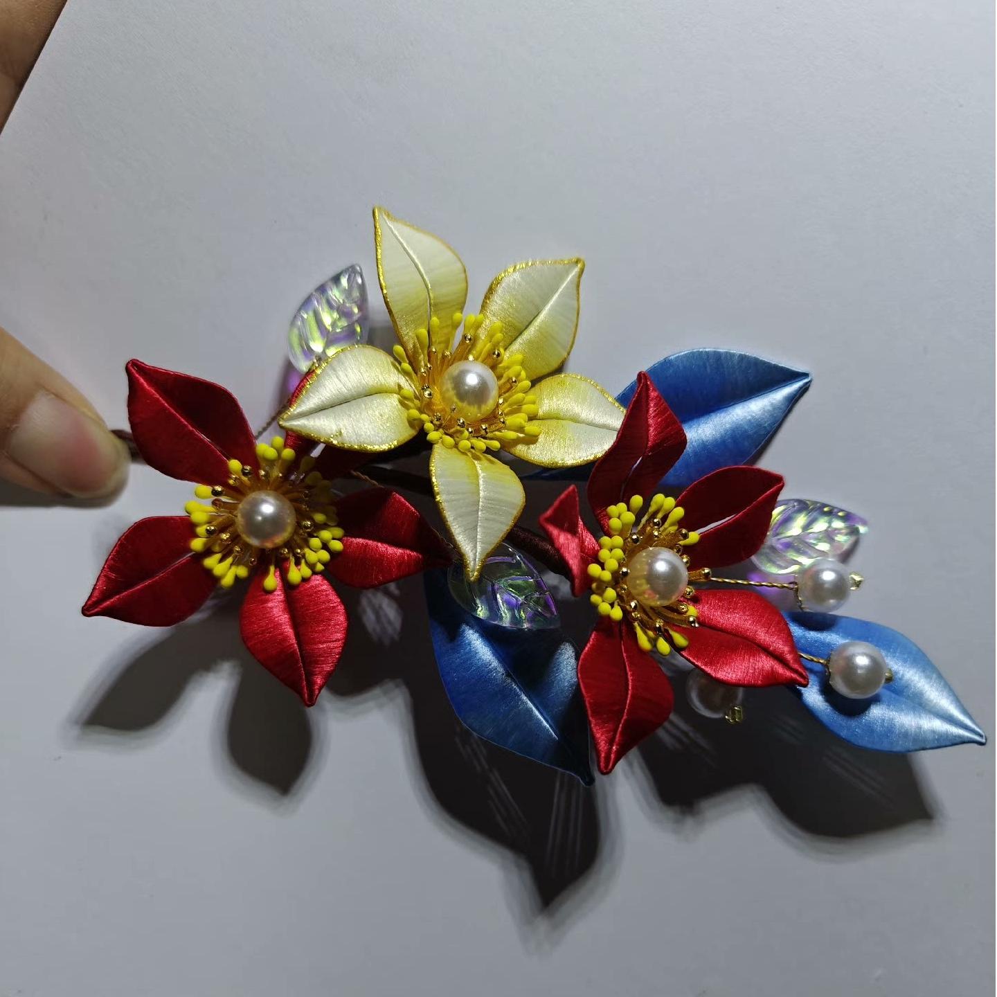 Flower Bespoke Hairpin - Silk Hairpin(Chanhua)