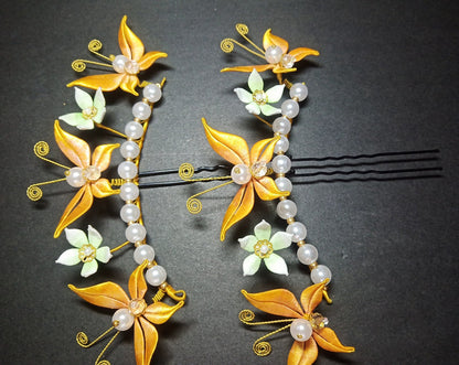 Butterfly Bespoke Hairpin - Silk Hairpin(Chanhua)