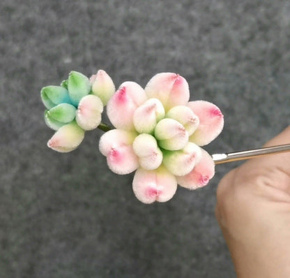 Fleshiness Bespoke Hairpin - Silk Hairpin(Ronghua)