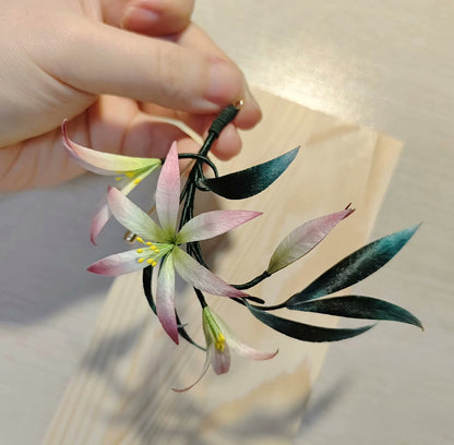 Flower Bespoke Brooch - Silk Brooch(Ronghua)