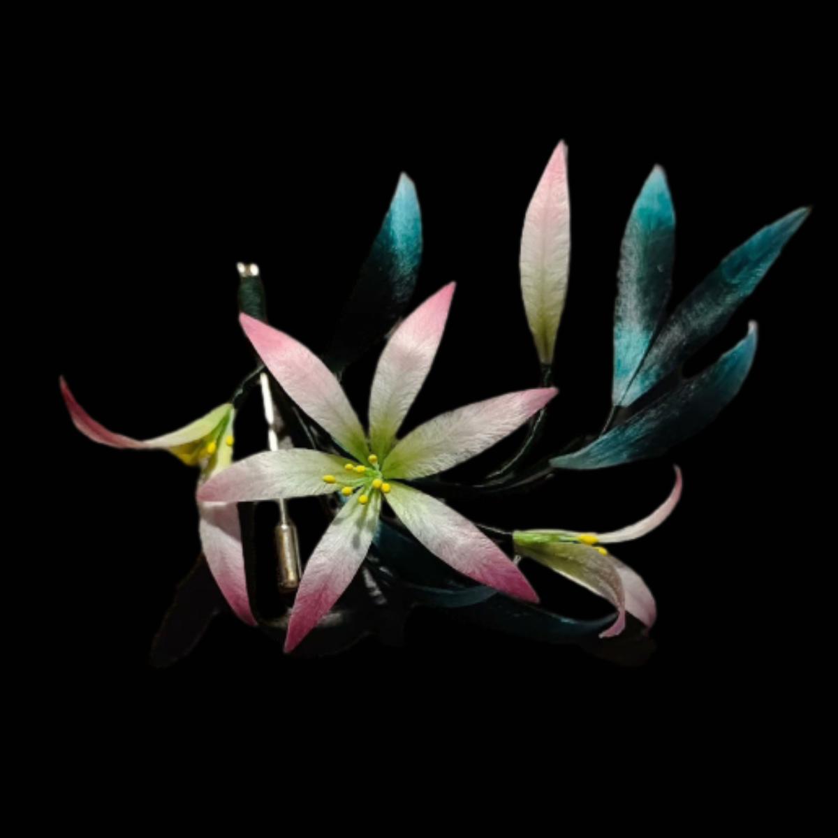 Flower Bespoke Brooch - Silk Brooch(Ronghua)