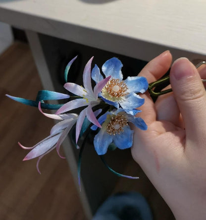 Flower Bespoke Hairpin - Silk Hairpin(Ronghua)