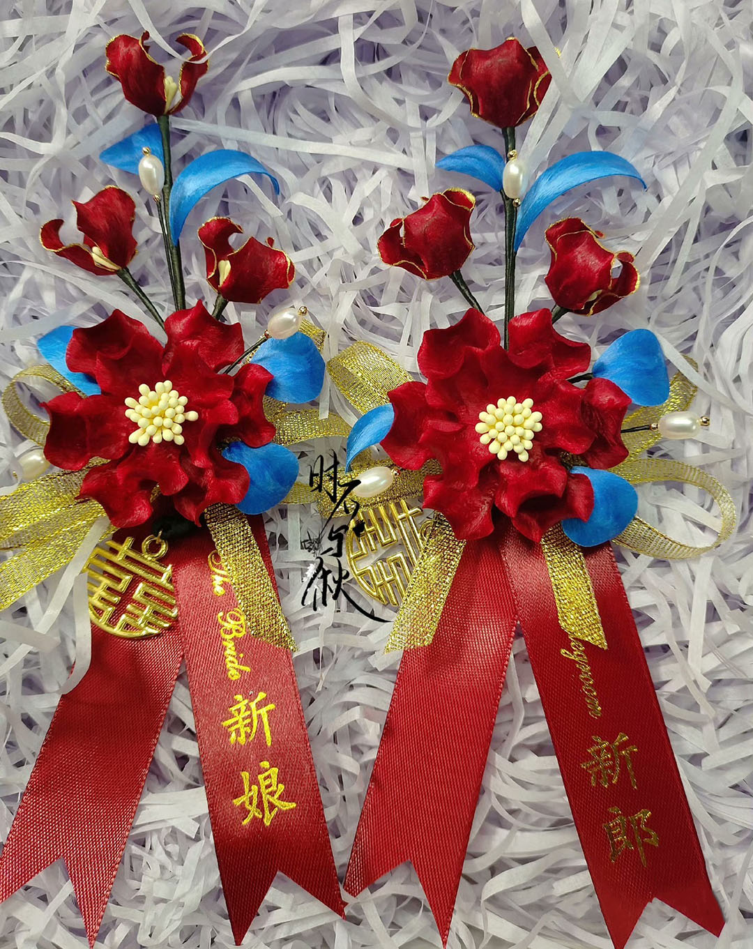 Wedding Corsage Bespoke Corsage - Silk Corsage(Ronghua)