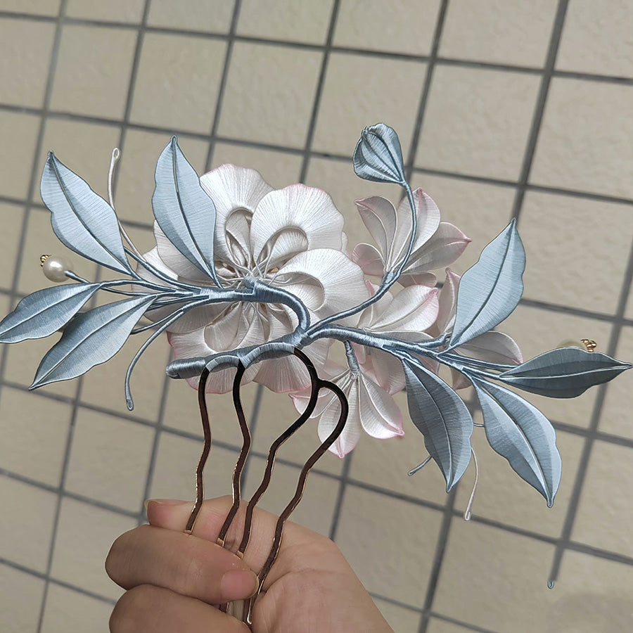 Flower Bespoke Hairpin - Silk Hairpin(Chanhua)