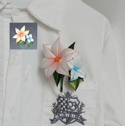 The Flower Of Aranara Bespoke Brooch - Silk Brooch(Chanhua)