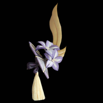 Raiden Shogun Headwear Bespoke Hairpin - Silk Hairpin(Chanhua)