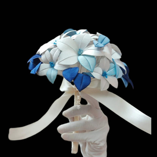 Lumine Wedding Bouquet Bespoke Bouquet - Silk Bouquet(Chanhua)