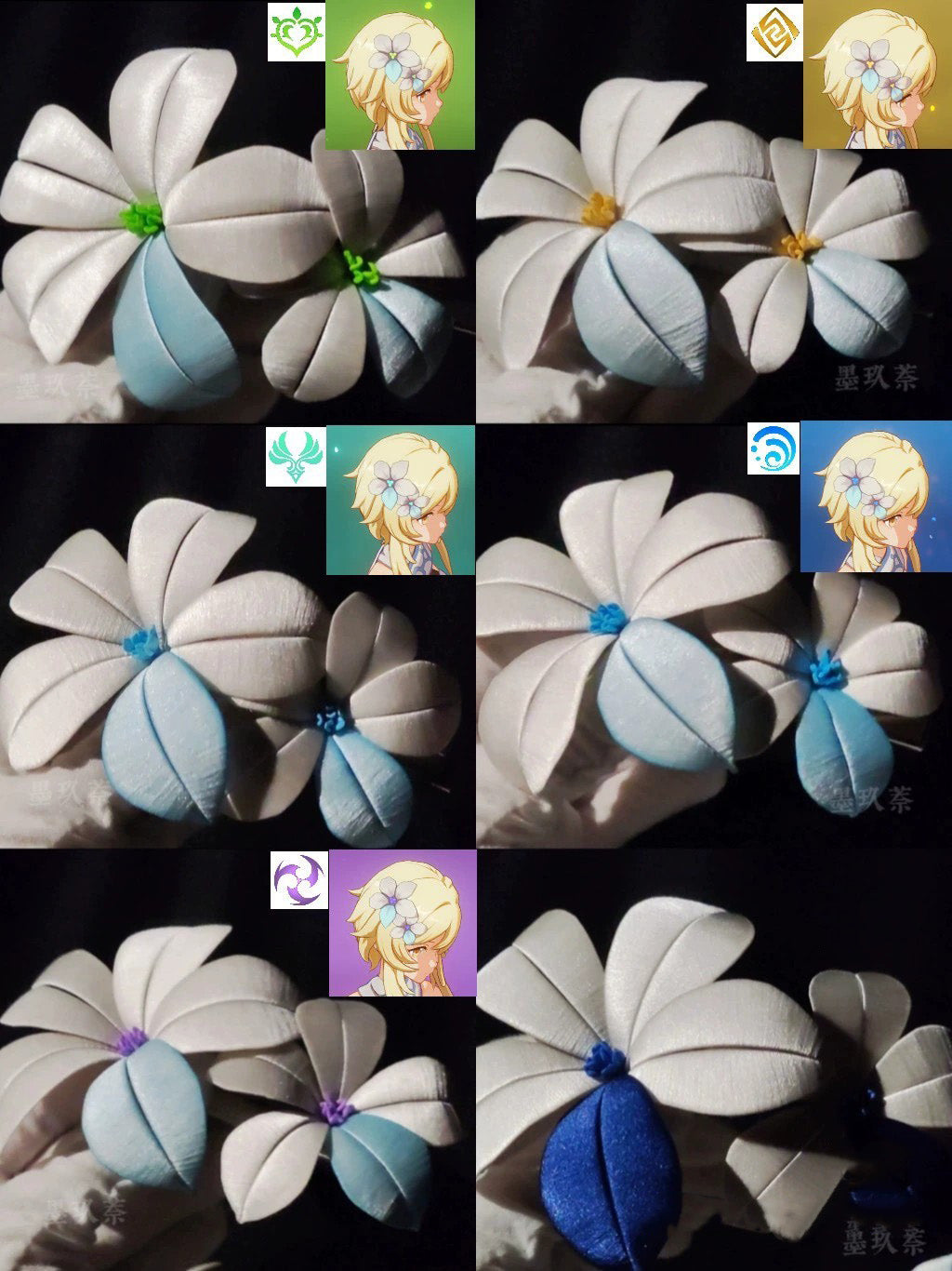 Lumine Wedding Bouquet Bespoke Bouquet - Silk Bouquet(Chanhua)