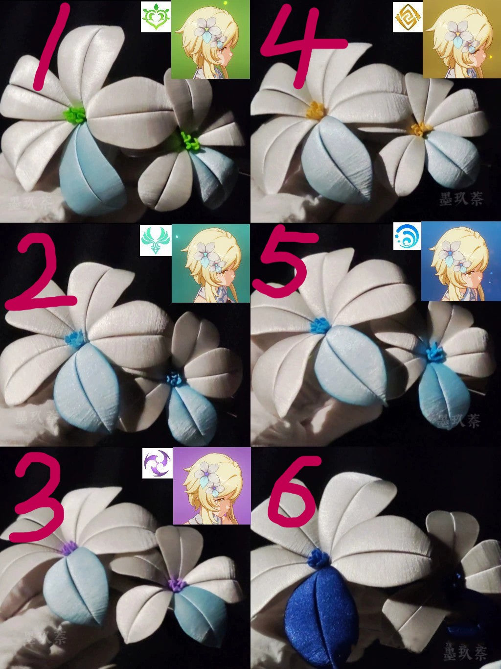 Lumine Wedding Bouquet Bespoke Bouquet - Silk Bouquet(Chanhua)