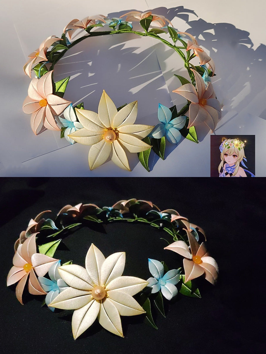 Wreath Of Aranara Bespoke Garland - Silk Garland(Chanhua)