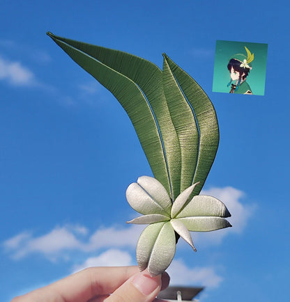 Cecilia Bespoke Hairpin - Silk Hairpin(Chanhua)