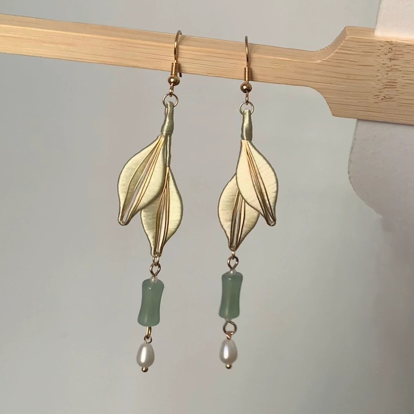 Handcrafted Chanhua Earrings | 925 Sterling Silver Hooks
