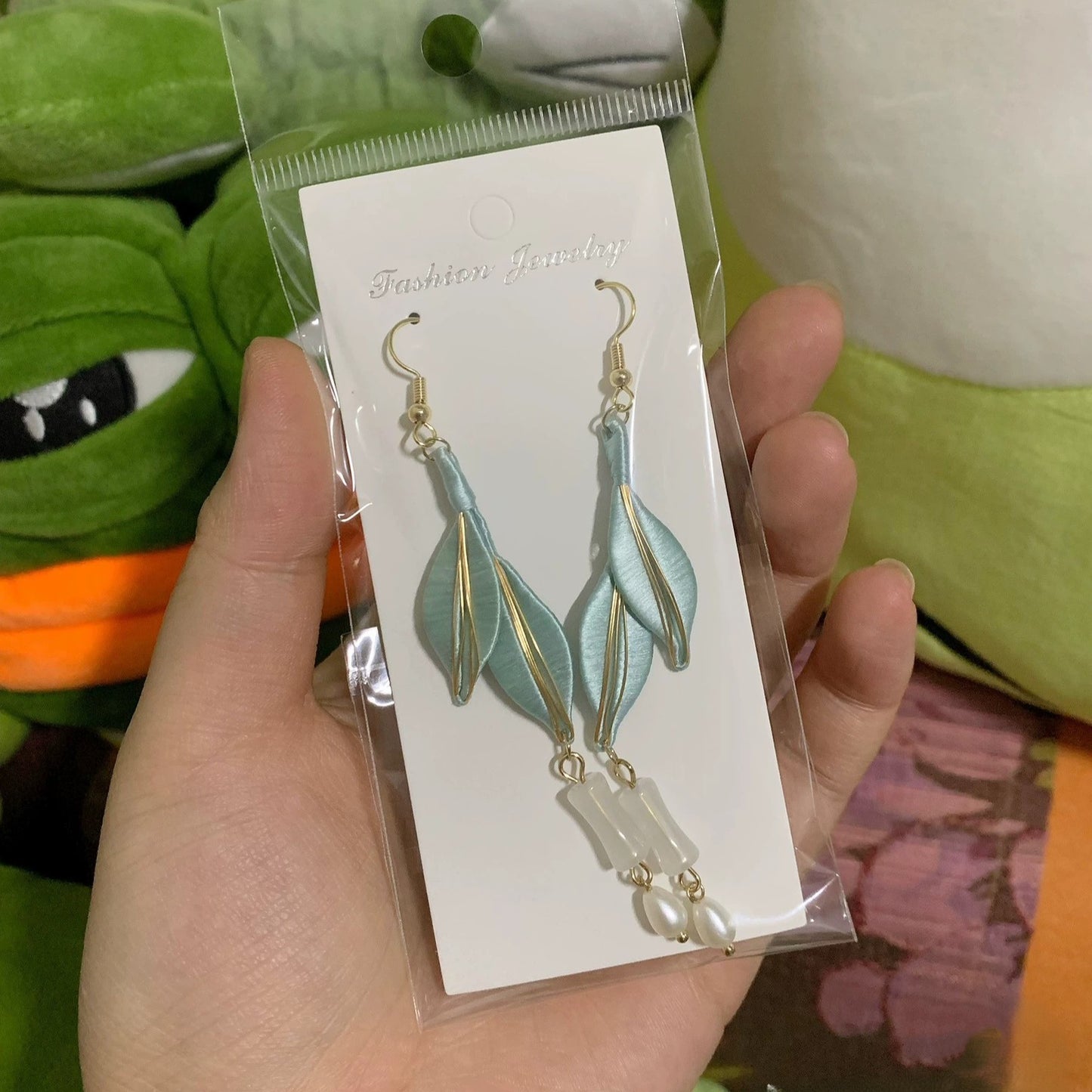 Handcrafted Chanhua Earrings | 925 Sterling Silver Hooks