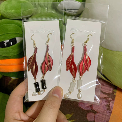 Handcrafted Chanhua Earrings | 925 Sterling Silver Hooks