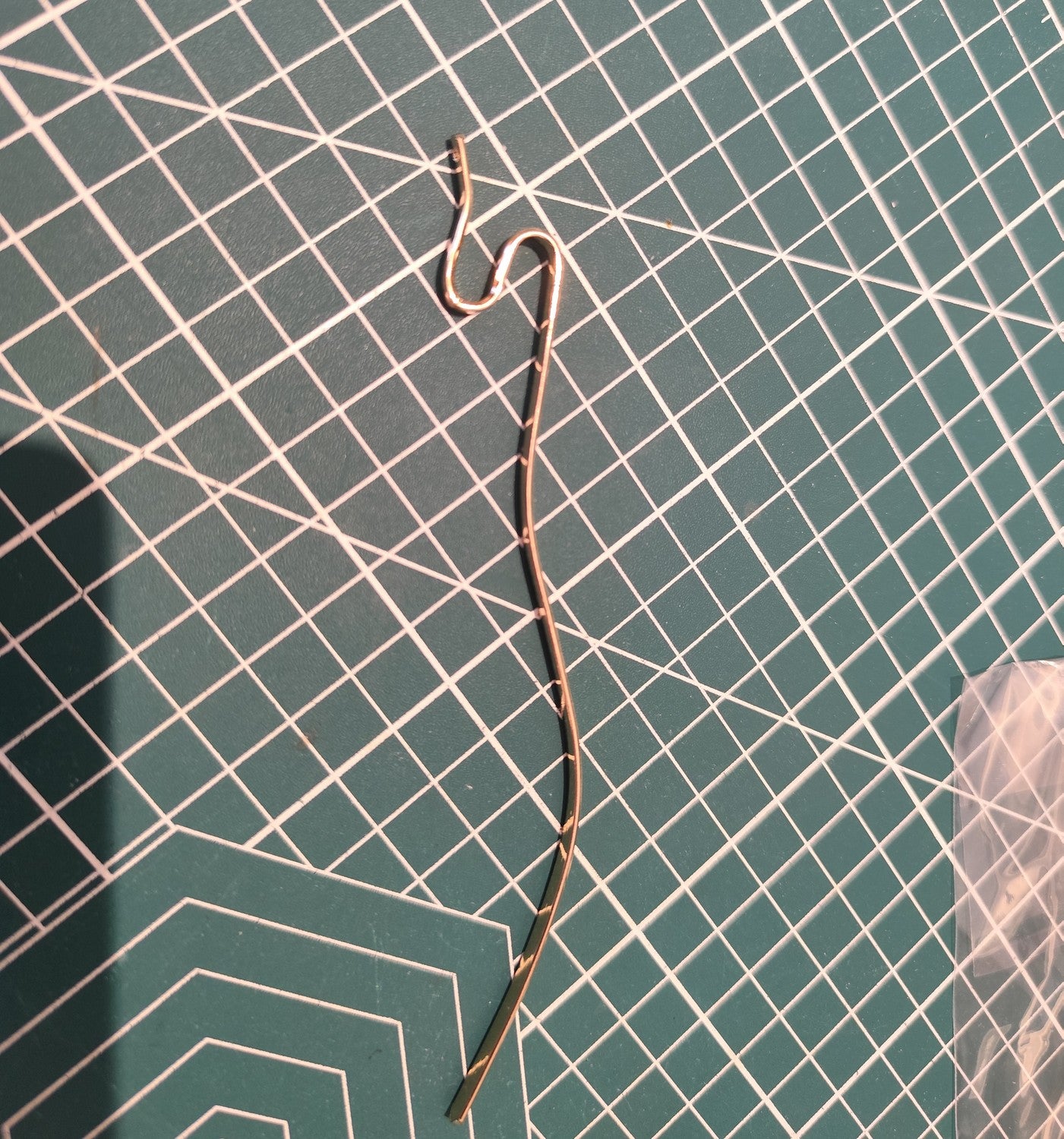 Serpentine Metal Hair Stick | DIY Hairpin Blank & Modern Updo Pin | 3 Hair Sticks