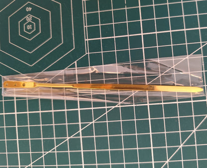 Minimalist 150mm Metal Hair Stick - Blank Hairpin Base for DIY Crafts & Jewelry Making