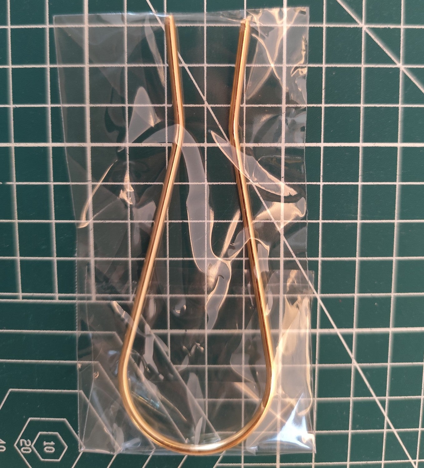 Minimalist 110mm U-Shaped Hair Fork - Metal Hair Pin Blank for DIY Jewelry & Hair Accessories