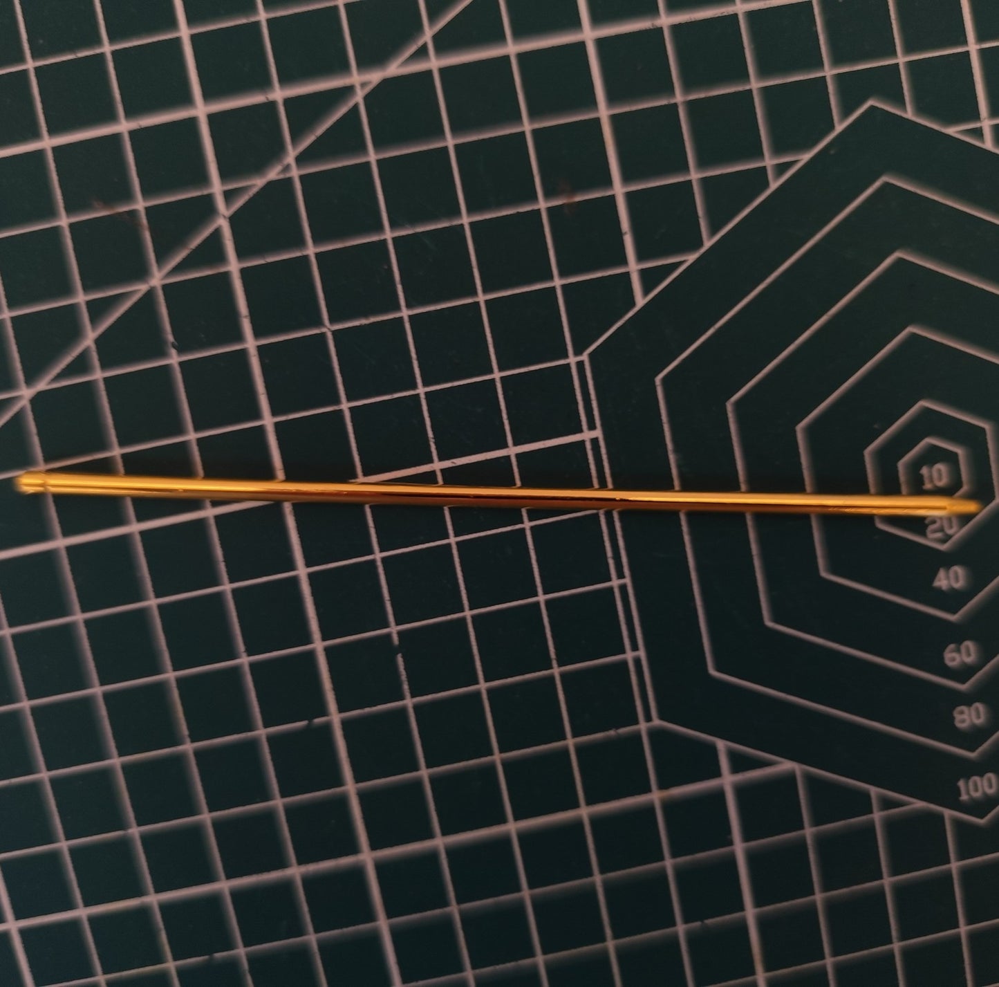 Minimalist Ball Tip Hair Stick, 125mm | DIY Metal Hairpin Base for Crafting | 2 Hair Sticks