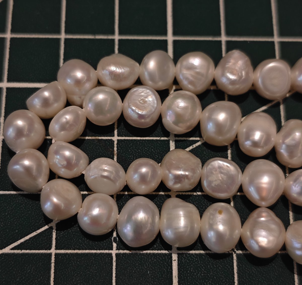 Natural Irregular Freshwater Pearls, 5.5–6.5mm Beads, 34.5cm Strand