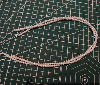 Matte Irregular Freshwater Pearls, 3–4mm Beads, 37.5cm Strand (2 Strands for $5)