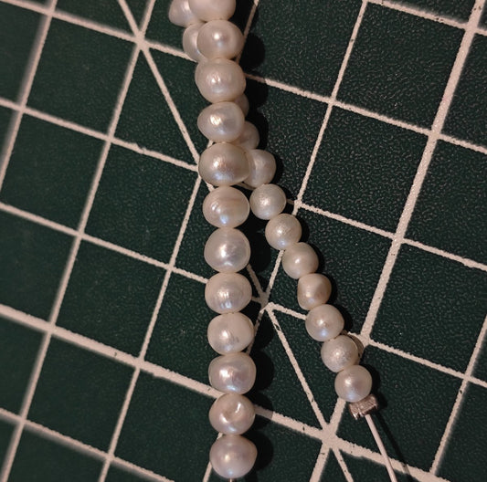 Matte Irregular Freshwater Pearls, 3–4mm Beads, 37.5cm Strand (2 Strands for $5)