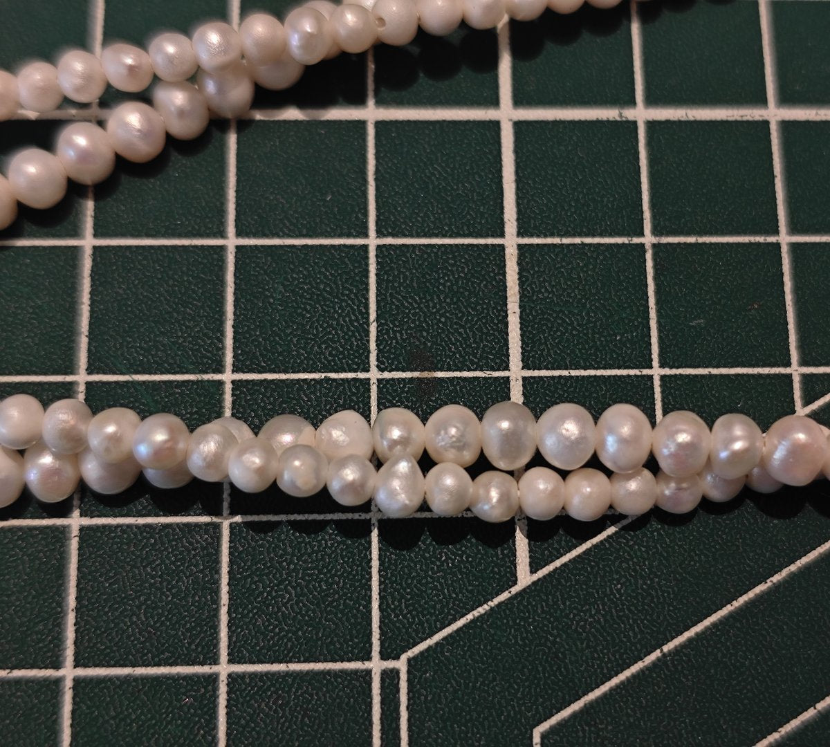 Matte Irregular Freshwater Pearls, 3–4mm Beads, 37.5cm Strand (2 Strands for $5)