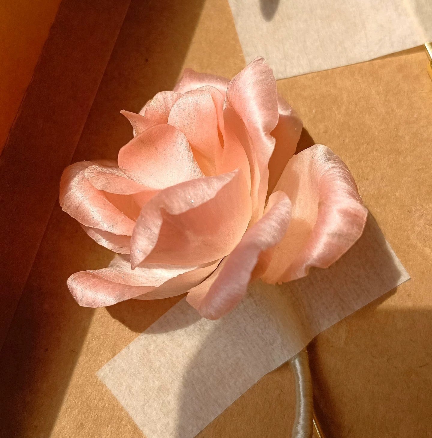 Handmade Ronghua Rose Brooch – Velvet Silk Flower Pin