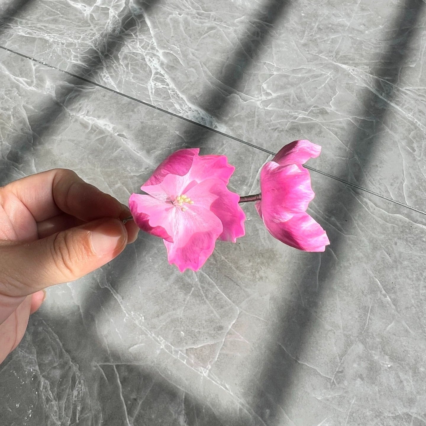 Handmade Ronghua Colorful Starflower Brooch | Mulberry Silk Velvet Double Flower Pin