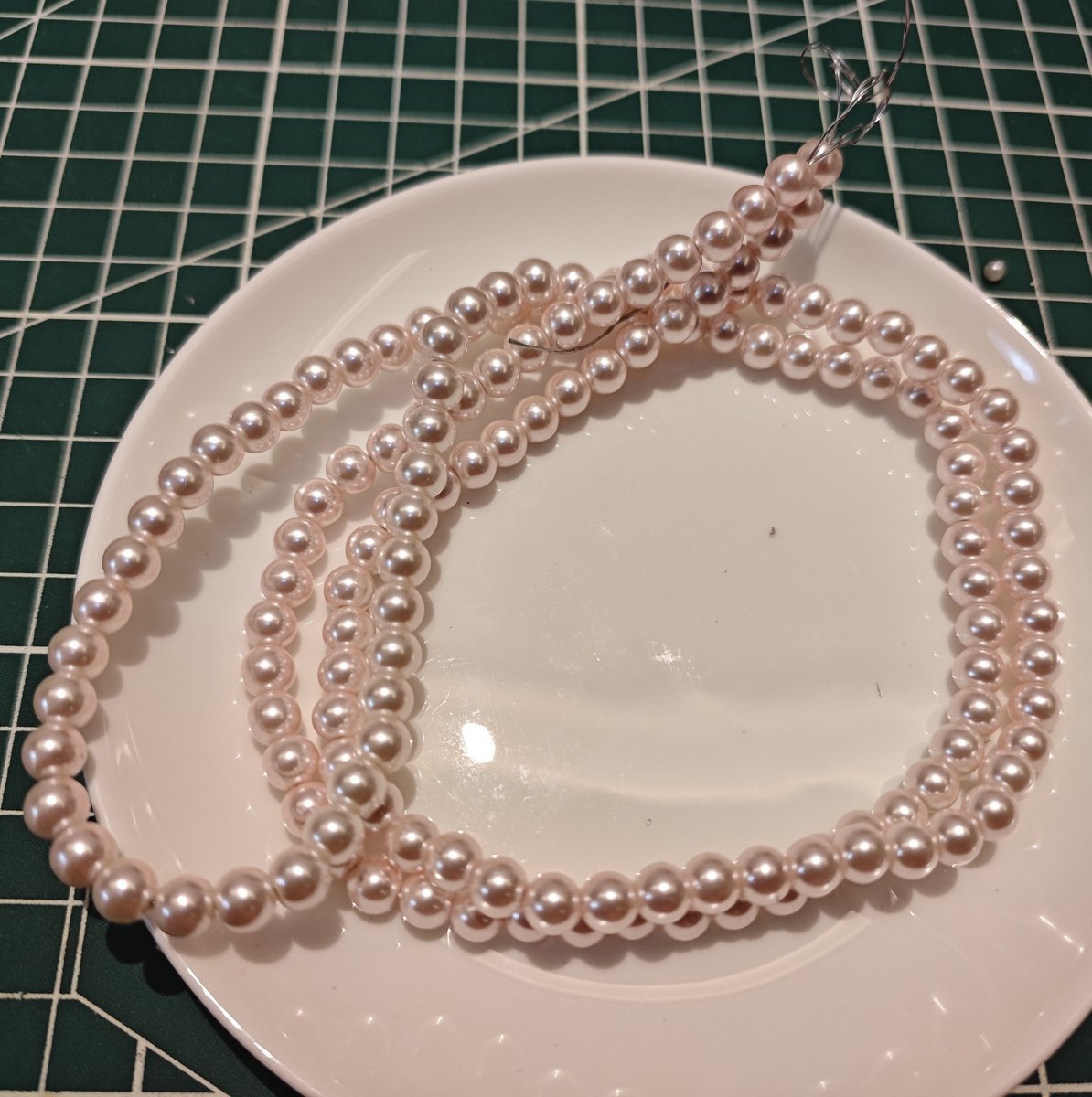 Glass Pearl Beads Strands - Premium Imitation Faux Pearls for DIY Jewelry Making