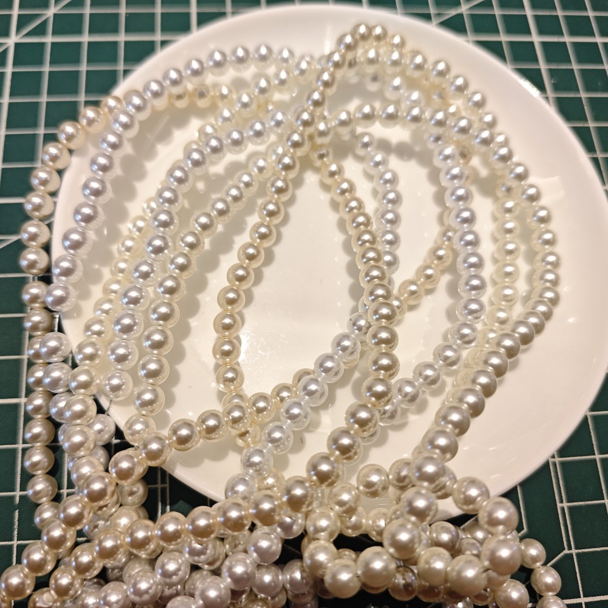 Light Pink Faux Pearl Beads 40cm Strand 6/8/10mm Jewelry Making