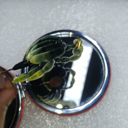 Handmade Ronghua Crab Brooch - Natural Mulberry Silk Velvet Pin